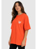 SMILODOX T-Shirt Oversized Payton in Koralle