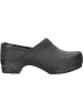 Sanita Comfortwear Clog "Wood-Julie Closed" in Schwarz