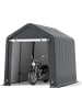 COSTWAY Gerätehaus Garagenzelt 195x240x214cm in Grau
