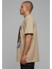 Mister Tee T-Shirts in Beige/Braun