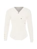 VIRITA Women Strickpullover in Wollweiss