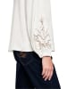 MARC CAIN Bluse aus Viskosemix in Weiß