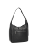 Lancaster Double Schultertasche Leder 31 cm in noir