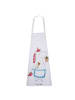 Mr. & Mrs. Panda Schürze Einhorn Küche ohne Spruch in Weiß