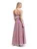 Vera Mont Abendkleid mit Effektgarn in Rose/Cream