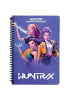 KPop Demon Hunters K-pop Demon Hunters Warriors B/5 liniertes Spiralheft, 105 Seiten