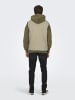 ONLY & SONS Sweatshirt mit Stehkragen in Silver Lining