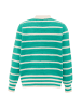 usha BLUE LABEL Women Cardigan in Grün Wollweiss Stickerei