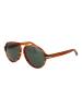 Botaniq Unisex Sonnenbrille Flieger Braun