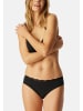 Schiesser Brazil Slip Unique Cotton in Off-white / schwarz