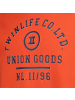 Twinlife Sweat Crew Raglan Print in Rot