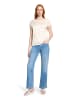 CARTOON Casual-Shirt mit Rippbündchen in Patch Cream/Gold
