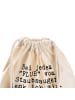 Mr. & Mrs. Panda Gymtasche Bei jedem "FLUB" vom... mit Spruch in Creme