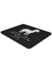 Mr. & Mrs. Panda Mousepad Dalmatiner Herz mit Spruch in Schwarz