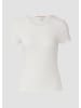 QS T-Shirt in 0200_creme
