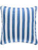 Erwin Müller Edel-Flanell Kuschelkissenbezug in blau-weiß