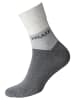 Cotton Prime® 6 Paar Kurzschaftsocken in Grau-Beige