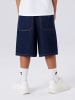 name it Bermuda Shorts Nkmben Skater Denim in dark blue denim