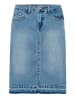 Cream Denimrock CRPatch Pencil shape in Light Blue Denim