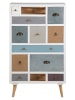 ebuy24 Kommode Thames Weiß 70 x 30 cm