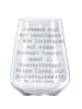 Mr. & Mrs. Panda Glas Rotwein Spruch 6. Hochzeitstag Zuckerhochz... in Transparent