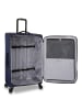 Roncato Metropolitan 4 Rollen Trolley 78 cm mit Dehnfalte in blue