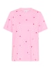 SAINT TROPEZ T-shirt DagniSZ Lockere Passform in Bonbon Flame Hearts