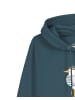 wat? Apparel Sweatshirt Möwe mit Hut in Petrol