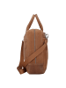 Plevier Urban Aktentasche Leder 43 cm Laptopfach in cognac