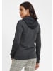 Oxmo Kapuzensweatjacke in grau