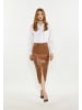 DreiMaster Damen Rock in Kamel