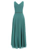 Vera Mont Abendkleid mit Plissee in Dark Emerald