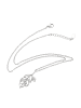 faina Necklace in Silver