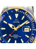 Jaguar Analog-Armbanduhr Jaguar Pro Diver silber, gold groß (ca. 43,5mm)