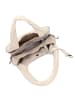 Zwei Cleo Schultertasche 36 cm sand new