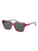 Ana Hickmann Frauen Sonnenbrille Rechtwinklig Rosa