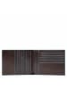Piquadro Geldbörse für Erwachsene in dunkel-braun