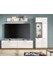 Inn.Furn Wohnwand weiß Hochglanz 3-teilig 235 cm, Schrankwand modernes Design