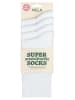 MELA Gerippte Socken 4er Pack