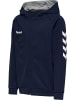 Hummel Baumwoll-Hoodie Hmlgo Kids Cotton Zip Hoodie in MARINE