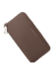 Lazarotti Bologna Leather Geldbörse Leder 19 cm in taupe