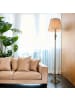 Licht-Erlebnisse Stehlampe (B)40.5 x (L)40.5 x (H)164 cm in Messing Antik Braun