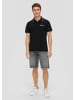 s.Oliver Polo-Shirt kurzarm in Schwarz