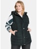 sheego Longweste in schwarz