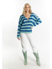 IZIA Damen Cardigan in Blau Aqua