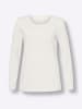 Sieh an! Langarm-Shirt in ecru