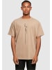 Merchcode Merchcode Herren Faith Acid Washed Oversized Tee in unionbeige