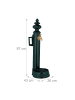 relaxdays Standbrunnen in Grün - (B)26 x (H)87 x (T)43 cm