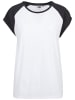 Urban Classics T-Shirt in white/black