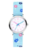 Cool Time Armbanduhr The Cool Flower Power in hellblau